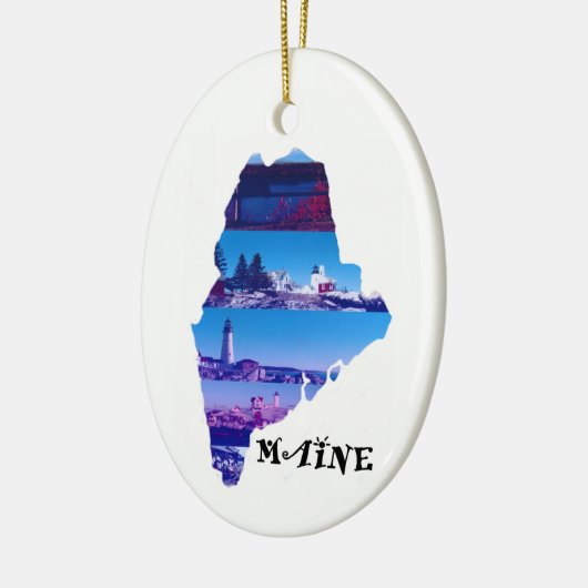 Maine Keramisch Ornament (Links)
