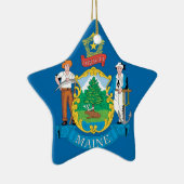 MAINE KERAMISCH ORNAMENT (Rechts)