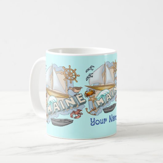 Maine Koffiemok (Voorkant links)