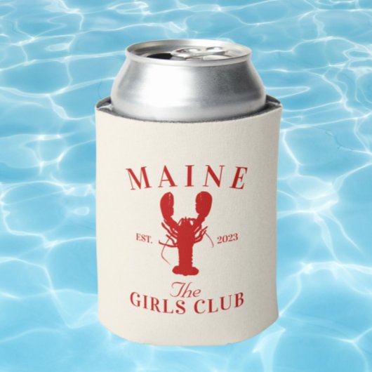 Maine kreeft Bachelorette Meisjes Club Blikjeskoeler