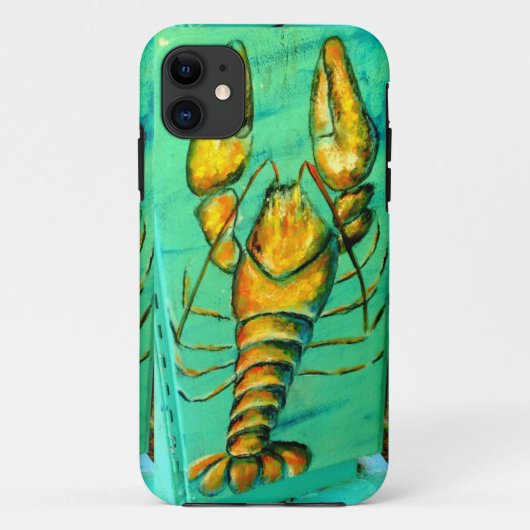 maine kreeft groene fonecase Case-Mate iPhone case (Achterkant)