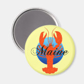 Maine kreeft magneet (Voorkant / Achterkant)