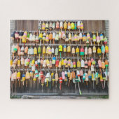 Maine kreeft potten legpuzzel (Horizontaal)