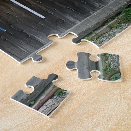 Maine kreeft potten legpuzzel (Zijkant)