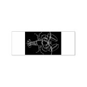 Maine kreeft rubberstempel (Afrduk)