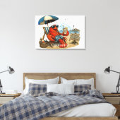 Maine Kreeft Zomerpret Thunder_Cove Canvas Afdruk (Insitu (Slaapkamer))