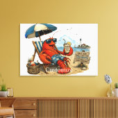 Maine Kreeft Zomerpret Thunder_Cove Canvas Afdruk (Insitu (Woonkamer))