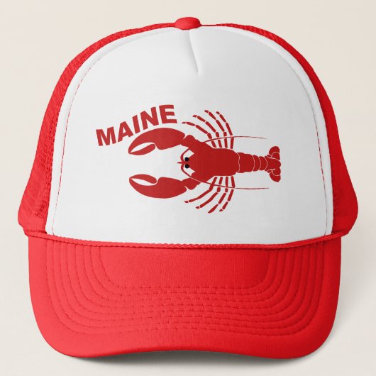 Maine Kreeftliefhebber Trucker Pet (Voorkant)