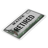 Maine License Bord Flexible Magneet (Linkerzijde)