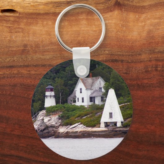 Maine Light House Sleutelhanger (Achterkant)
