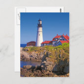 Maine Lighthouse 10 Briefkaart (Voorkant / Achterkant)
