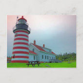 Maine Lighthouse 28 Briefkaart (Voorkant)
