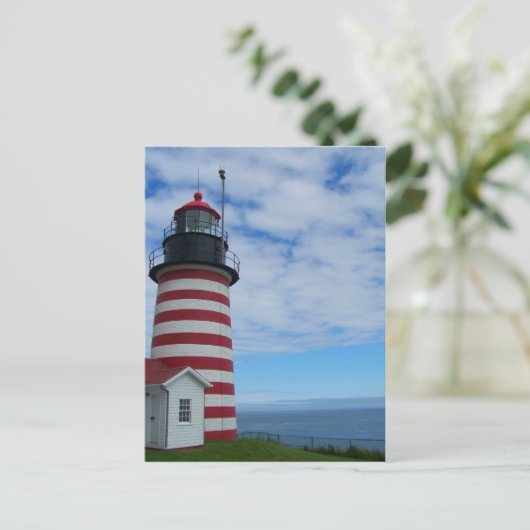 Maine Lighthouse 30 Briefkaart (Staand voorkant)