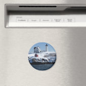 Maine Lighthouse 4 Magneet (Insitu (Vaatwasser))