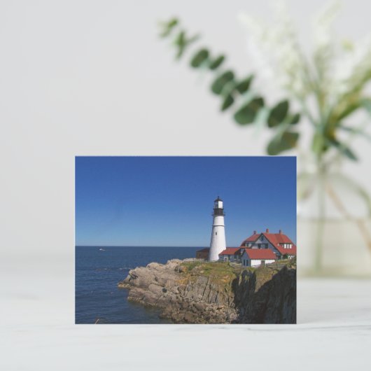 Maine Lighthouse 8 Briefkaart (Staand voorkant)