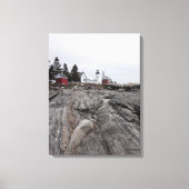 Maine Lighthouse Canvas Afdruk (Voorkant)