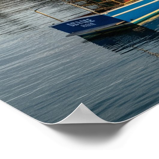 Maine Lighthouse Island Poster (Hoek)