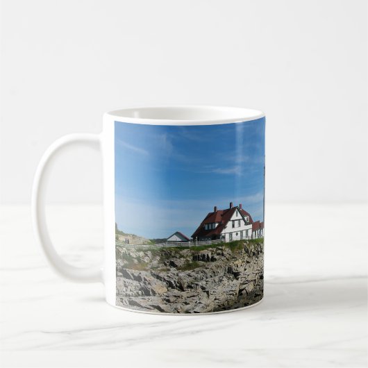 Maine Lighthouse Portland Head Light Koffiemok (Links)