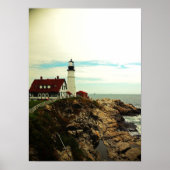 Maine Lighthouse Poster (Voorkant)