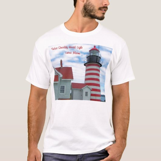 Maine Lighthouse T-shirt (Voorkant)