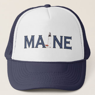 Maine Lighthouse Trucker Pet