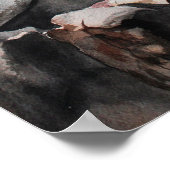 Maine Lighthouse Waterverf Archival Print (Hoek)