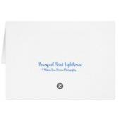 Maine Lighthouses Pemaquid Point (Achterkant Horizontaal)