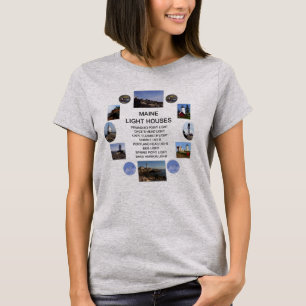 Maine Lighthouses T-shirt
