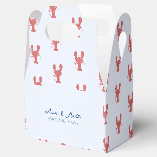Maine Lobster Bedankdoosjes (Geopend)