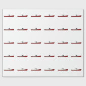 Maine Lobster Boat Cadeaupapier (Vlak)