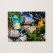 Maine Lobster Buoys Legpuzzel (Horizontaal)