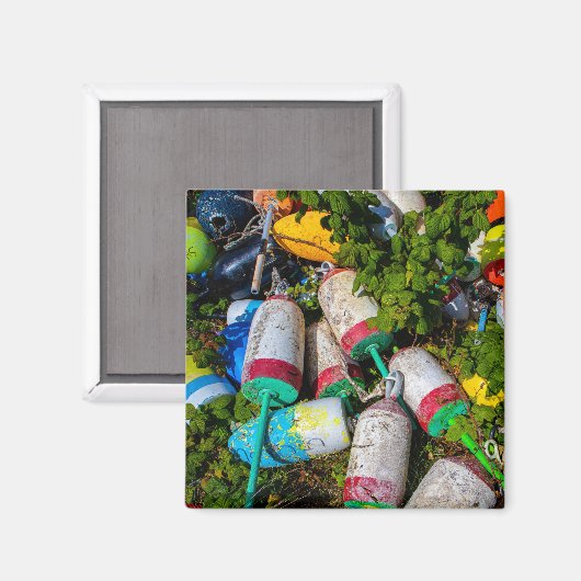 Maine Lobster Buoys Magneet (Voorkant / Achterkant)