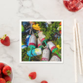 Maine Lobster Buoys Servet (Insitu)