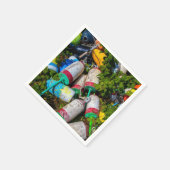 Maine Lobster Buoys Servet (Hoek)