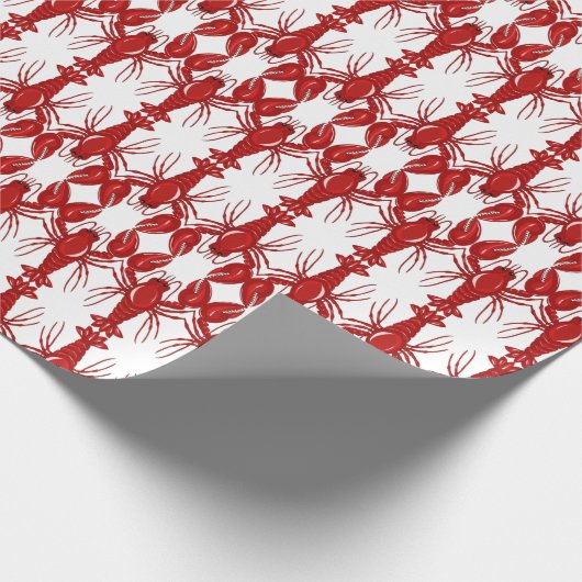 Maine Lobster Cadeaupapier (Hoek)