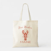 Maine Lobster Fisherman esthetisch Tote Bag (Achterkant)