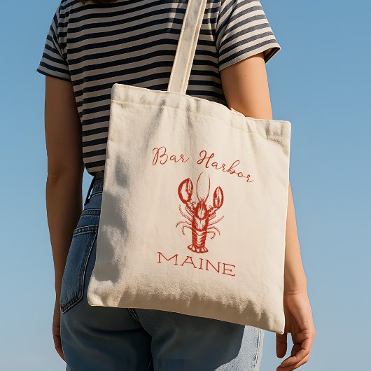 Maine Lobster Fisherman esthetisch Tote Bag