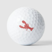 Maine Lobster golfballen (Voorkant)