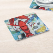 Maine Lobster Kartonnen Onderzetters (Schuin)