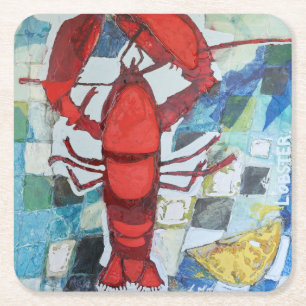 Maine Lobster Kartonnen Onderzetters