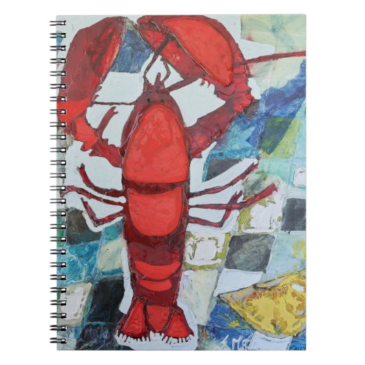 Maine Lobster Notitieboek (Voorkant)