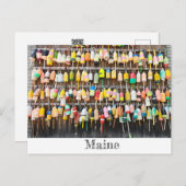 Maine Lobster Pots Briefkaart (Voorkant / Achterkant)