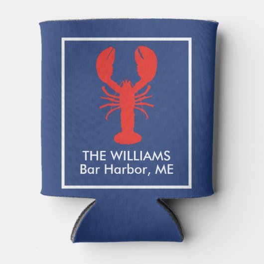 Maine Lobster Preppy Blikjeskoeler (Voorkant)