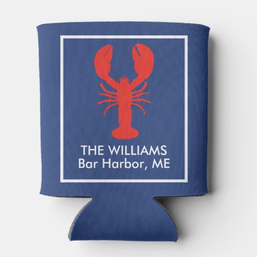 Maine Lobster Preppy Blikjeskoeler (Achterkant)