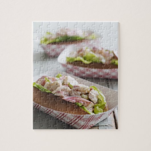 Maine Lobster Roll Legpuzzel (Verticaal)