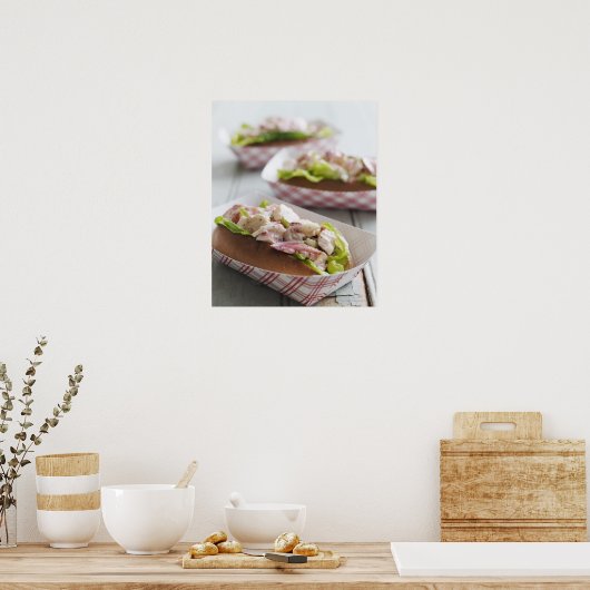 Maine Lobster Roll Poster (Keuken)
