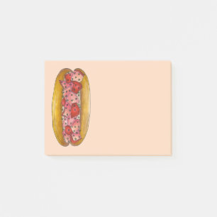 Maine Lobster Roll Sandwich Seafood Foodie Post Post-it® Notes