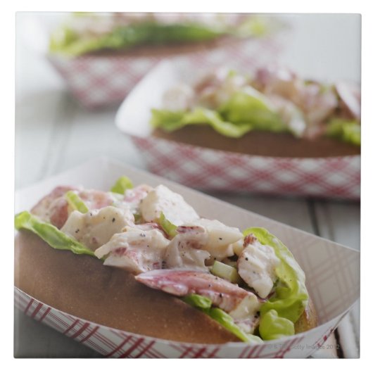 Maine Lobster Roll Tegeltje (Voorkant)