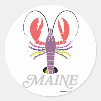 Maine Lobster Ronde Sticker