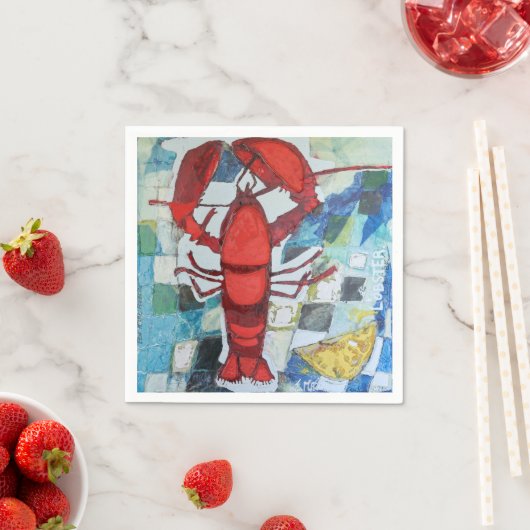 Maine Lobster Servet (Insitu)